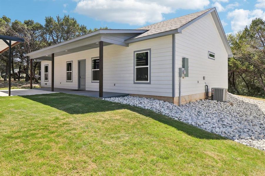 Exterior details and patio area of a home in , Rio Vista (Image 24). Exterior details and patio area of a home in , Rio Vista (Image 24).
