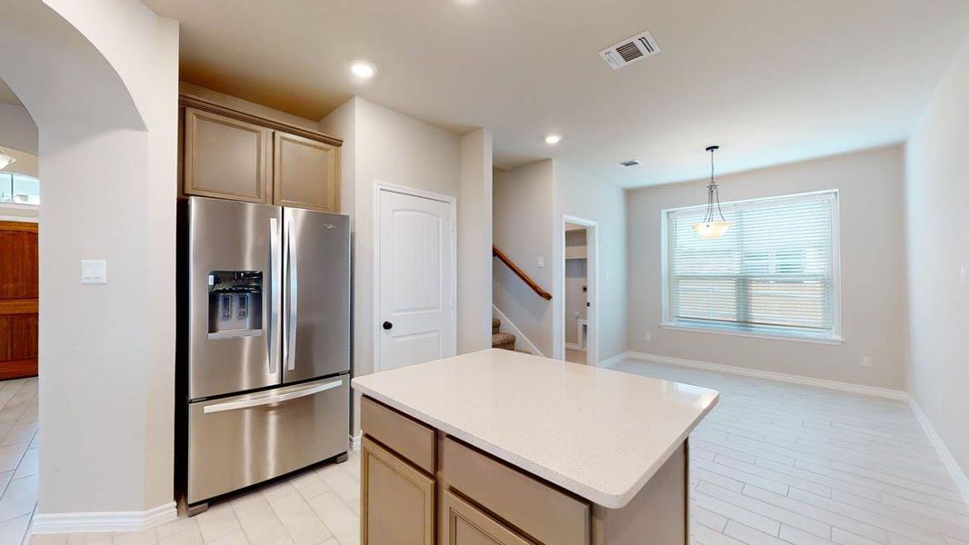 Furnished interior view inside a new home in Sterling Meadows, Salado (Image 10).