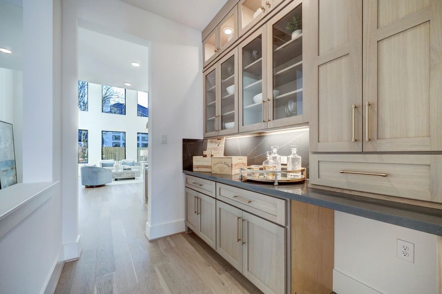 Example of builder's prior work. Similar floor plan