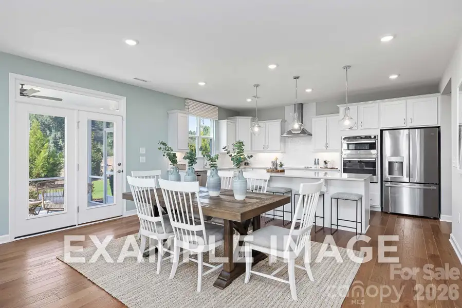 Furnished interior view inside a new home in Windgate, Mooresville (Image 4).