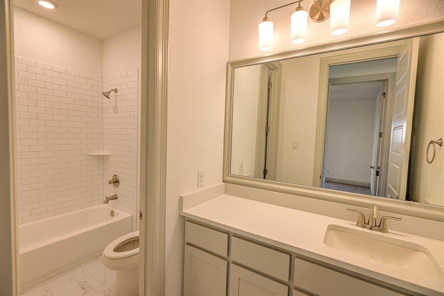 Furnished interior view inside a new home in Mockingbird Hills, Joshua (Image 4).