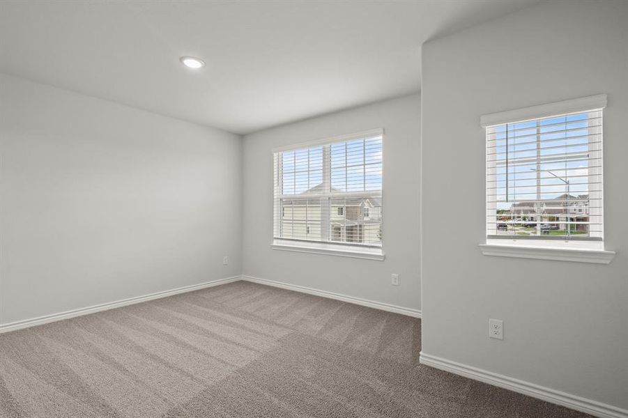 Spacious, unfurnished interior of a new home in Retreat at Fossil Creek, Fort Worth (Image 12). Spacious, unfurnished interior of a new home in Retreat at Fossil Creek, Fort Worth (Image 12).