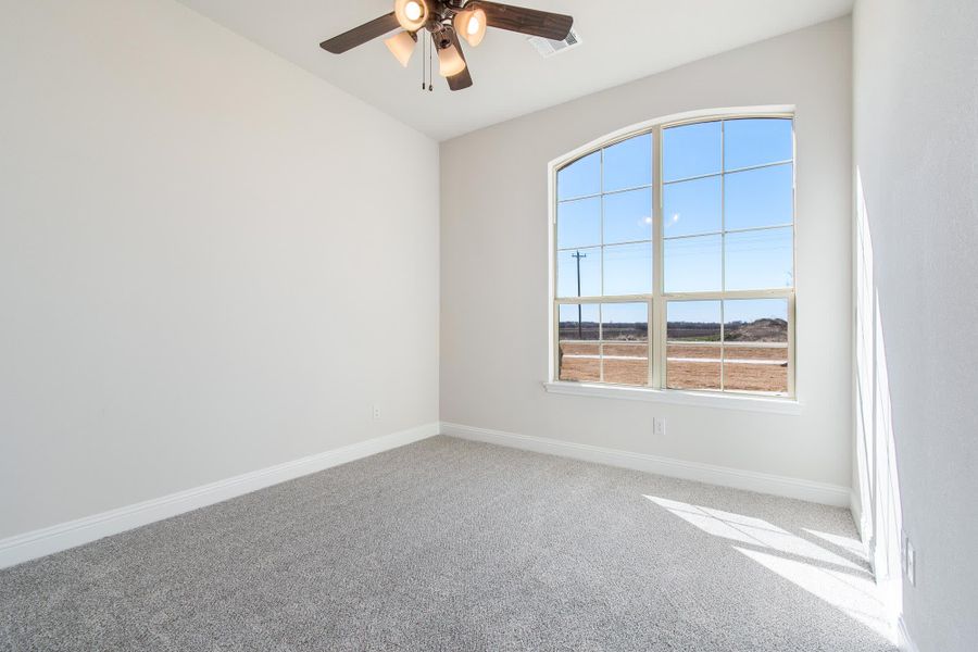 Bedroom | Concept 3141 at Hidden Creek Estates in Van Alstyne, TX by Landsea Homes