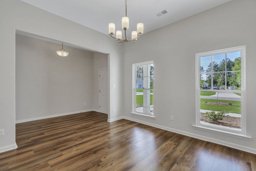 Spacious, unfurnished interior of a new home in Ramsey Landing, Rincon (Image 12).