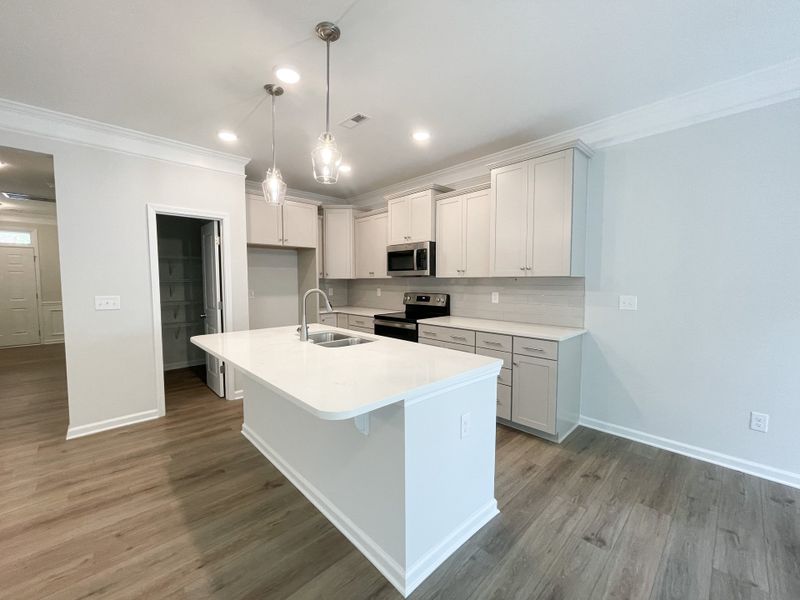 Furnished interior view inside a new home in Fairview Village Townhomes, Simpsonville (Image 7).
