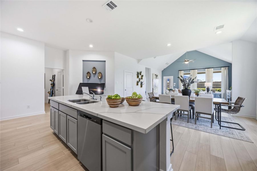 Furnished interior view inside a new home in , Beasley (Image 17).