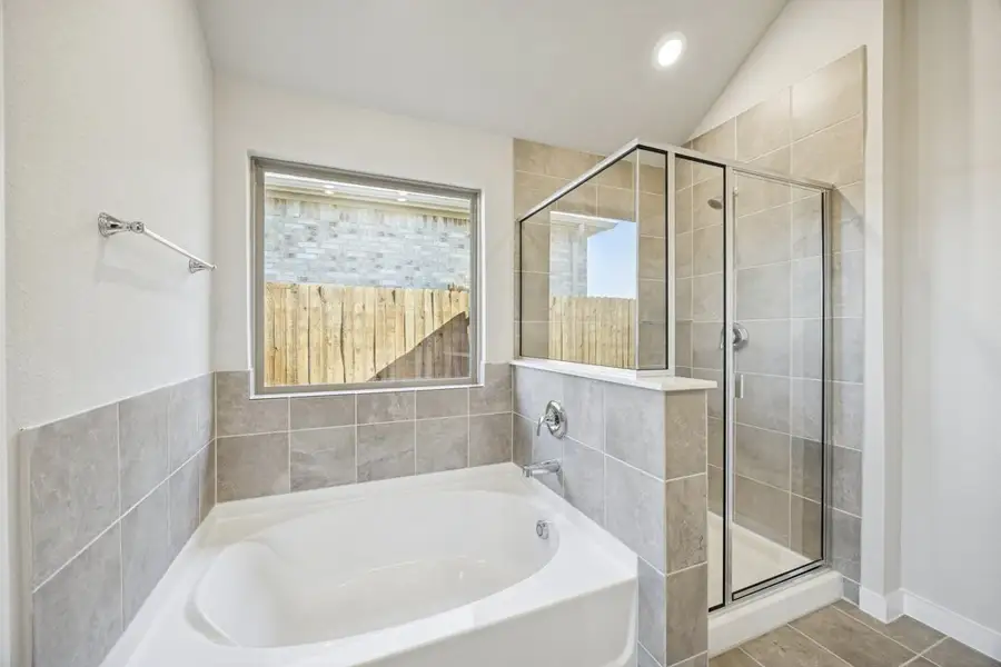 Representative furnished interior of a home built from the The Elm by Lillian Custom Homes in Hickory Hill, Sherman (Image 8).