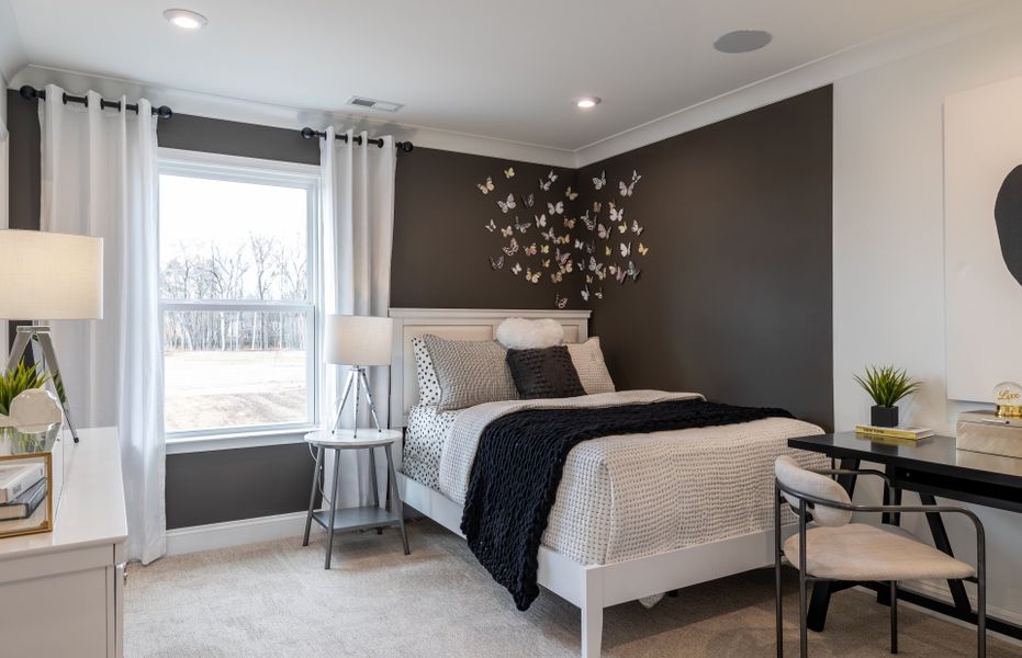 Spacious Bedroom 2 with Walk-in Closet