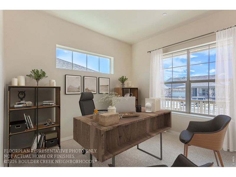 Furnished interior view inside a new home in , Westminster (Image 30).