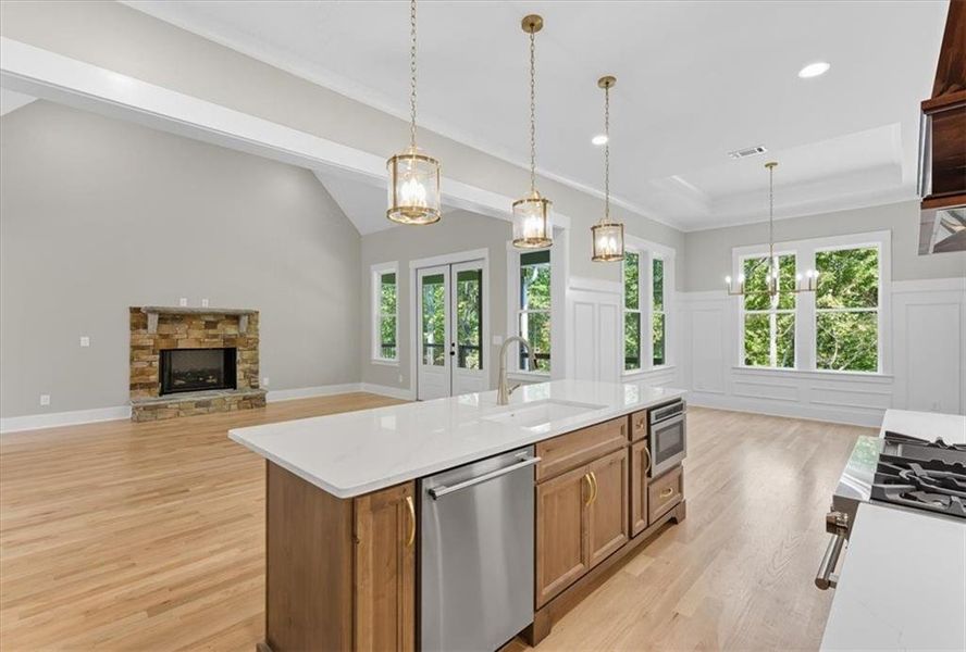 Furnished interior view inside a new home in , Kingston (Image 4).