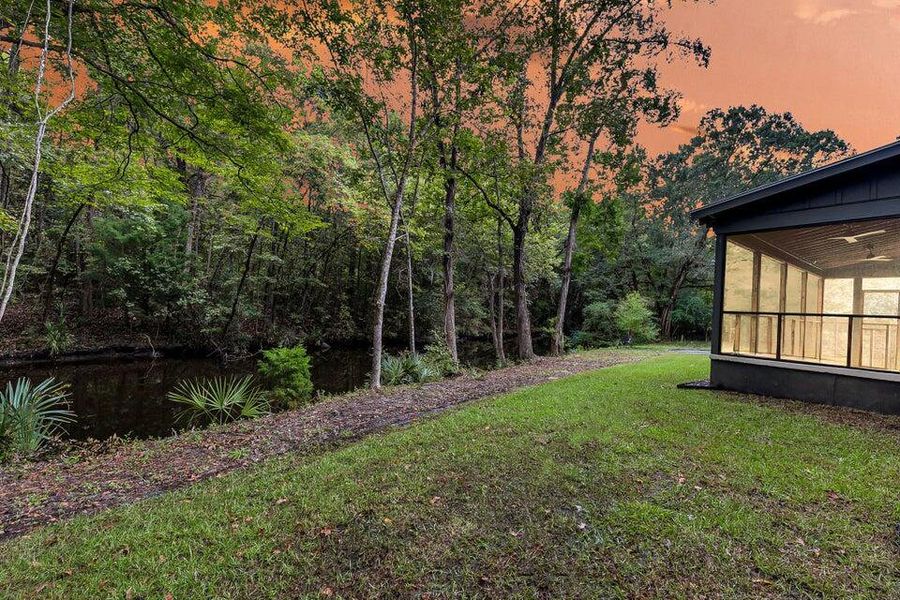Exterior details and patio area of a home in , Johns Island (Image 32).