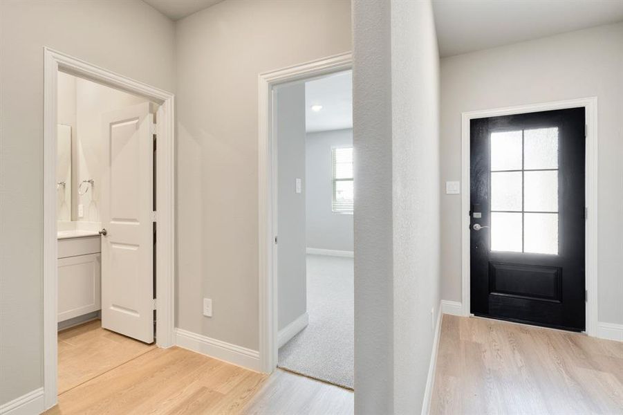 Spacious, unfurnished interior of a new home in Lakehaven - Premier Series, Farmersville (Image 12). Spacious, unfurnished interior of a new home in Lakehaven - Premier Series, Farmersville (Image 12).