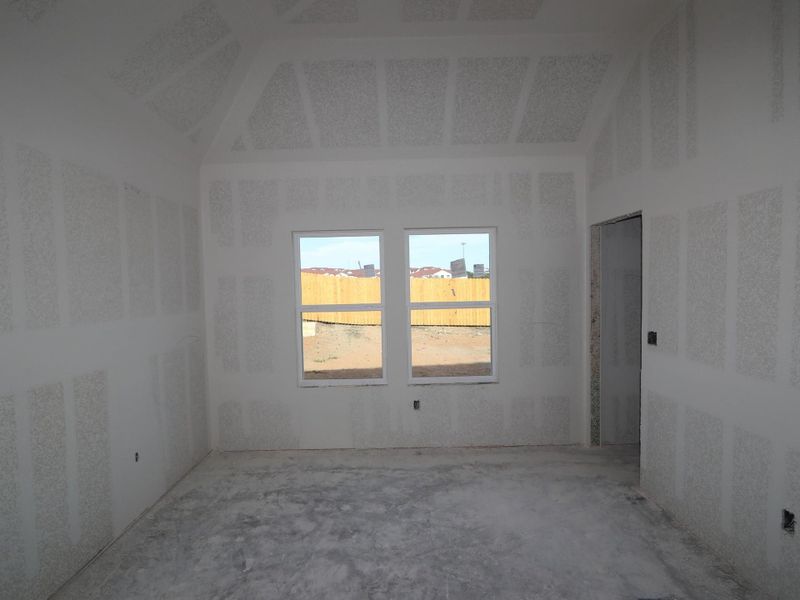 In-progress construction of a new home in Cascades at Onion Creek, Austin, TX (Image 18).