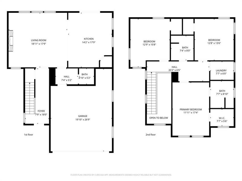 2D floor plan layout of this home in , Fort Worth, TX (Image 4).