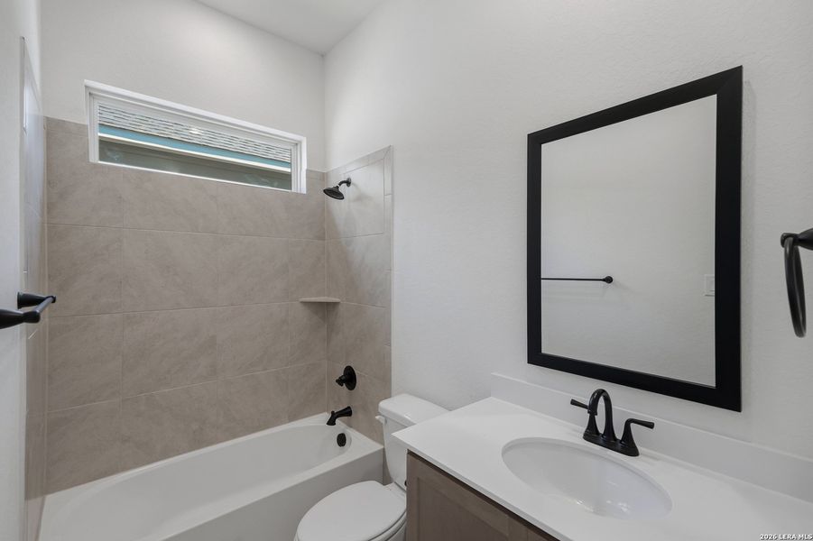 Furnished interior view inside a new home in The Crossvine, Schertz (Image 6).