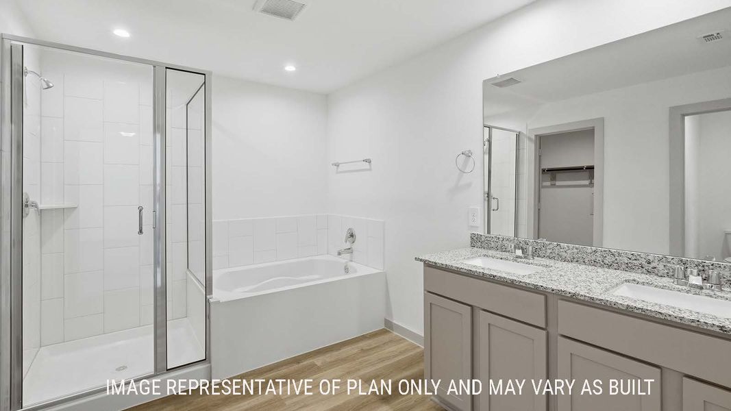 Representative furnished interior of a home built from the Lakeway by D.R. Horton in Reserve at Mallard Lakes, Orange (Image 7).