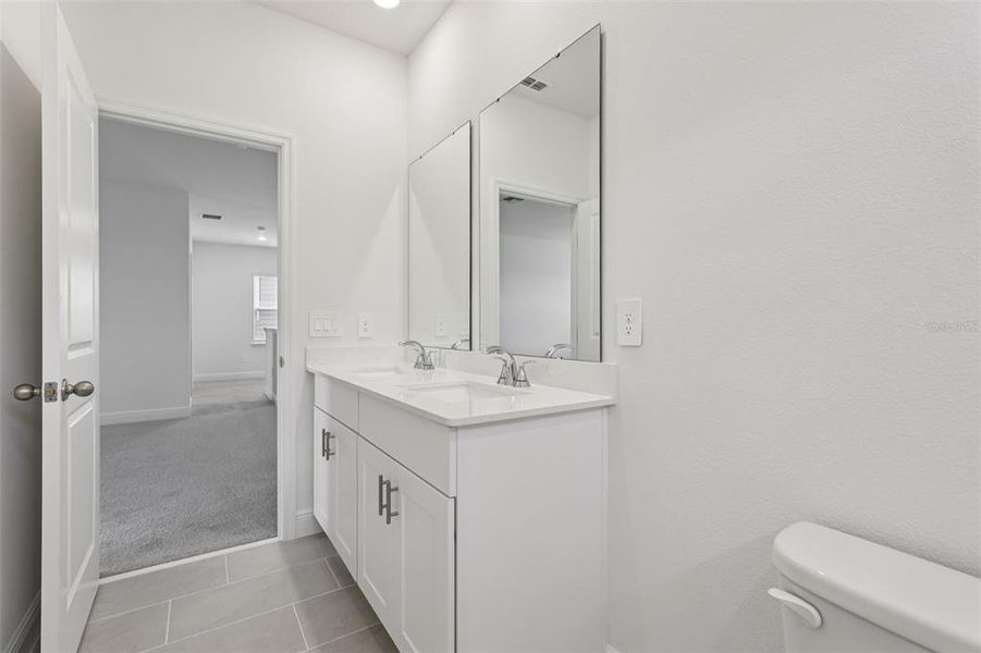 Furnished interior view inside a new home in Cyrene at Minneola, Minneola (Image 12).