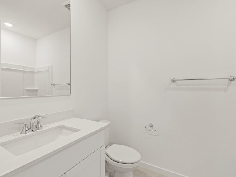 Furnished interior view inside a new home in Mesquite Mountain Ranch at Frontera, Surprise (Image 6).