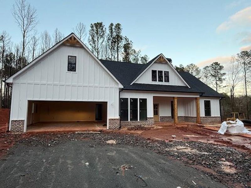 In-progress construction of a new home in , Temple, GA (Image 23).