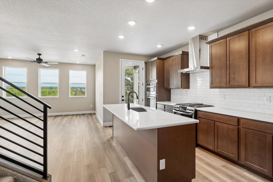 Furnished interior view inside a new home in Pony Park, Colorado Springs (Image 6).