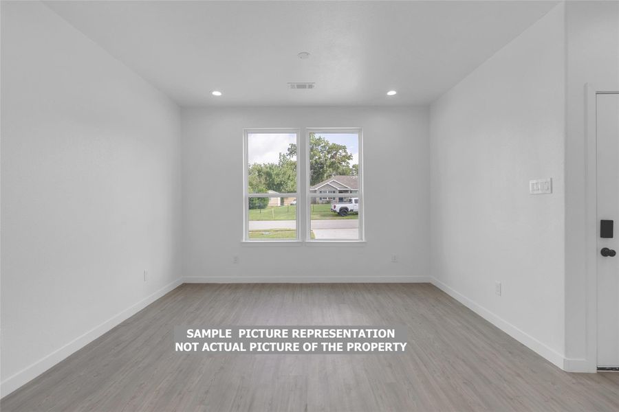 Spacious, unfurnished interior of a new home in , Willis (Image 28).