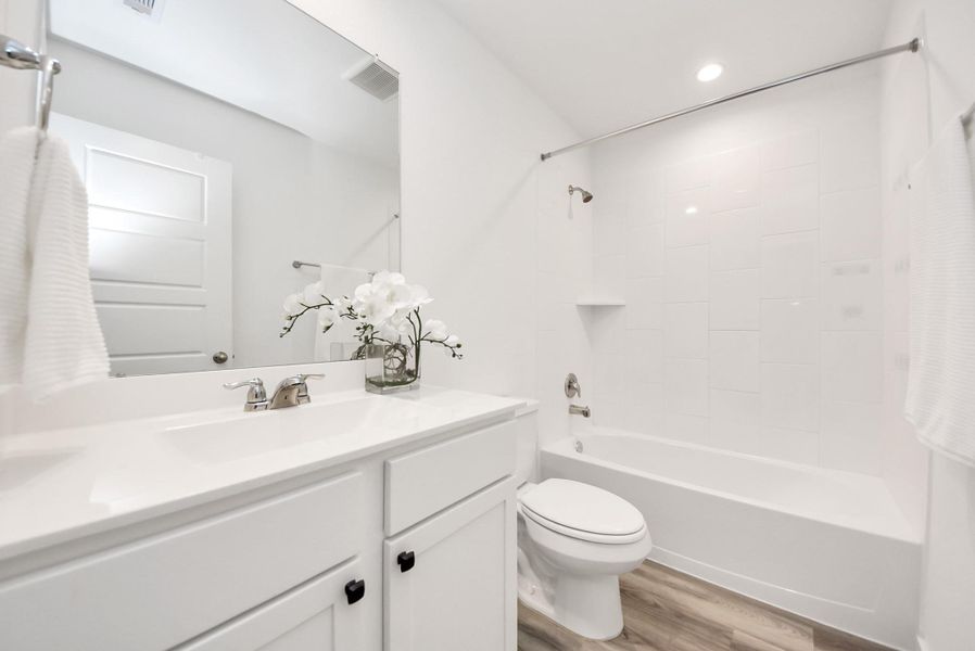 Furnished interior view inside a new home in , Houston (Image 16).