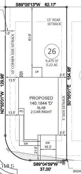 Plot Plan