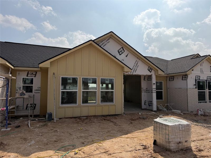 In-progress construction of a new home in , Franklin, TX (Image 25). In-progress construction of a new home in , Franklin, TX (Image 25).