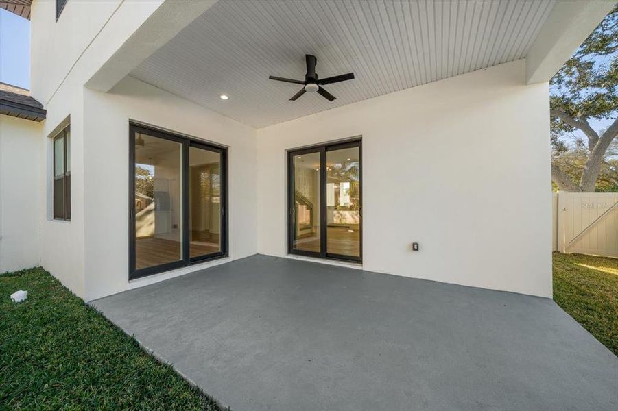 Exterior details and patio area of a home in , Largo (Image 30).