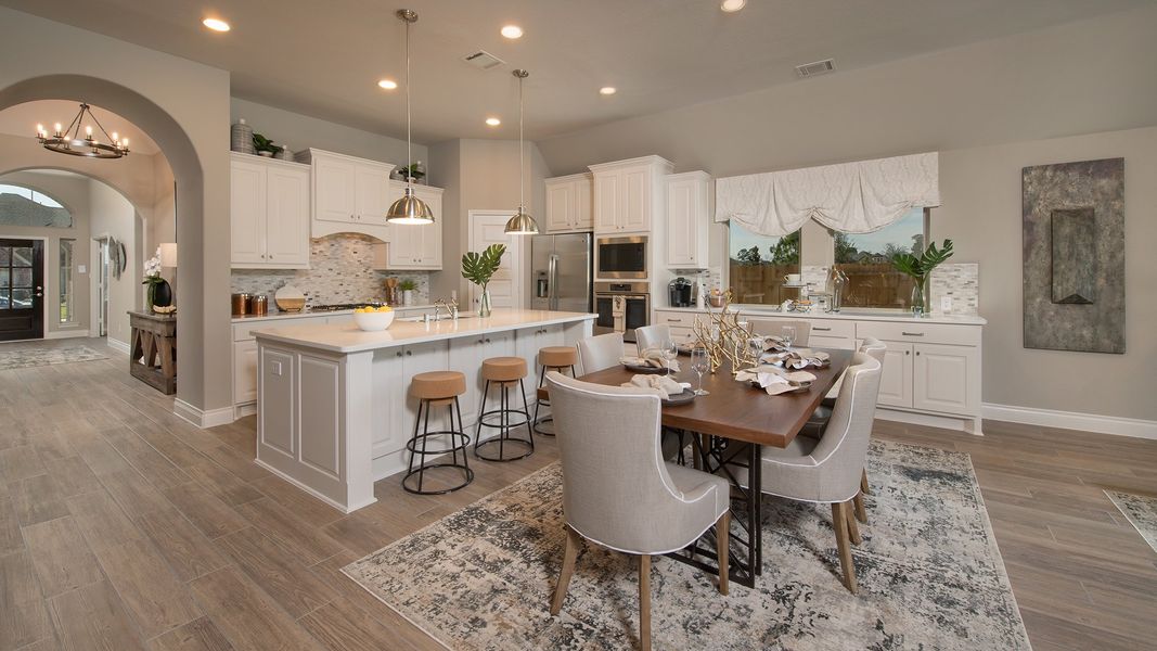 Furnished interior view inside a new home in Candela, Richmond (Image 50).