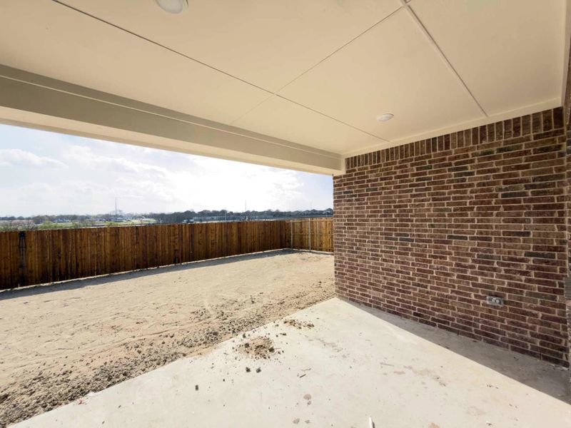 Covered Patio and Backyard Construction Progress