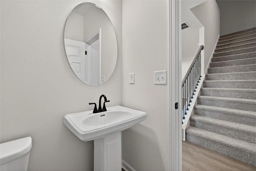 Furnished interior view inside a new home in Sanders Park, Austell (Image 9).