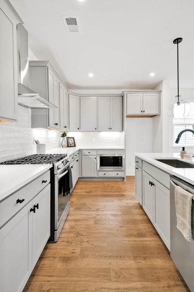 Furnished interior view inside a new home in , Summerville (Image 6). Furnished interior view inside a new home in , Summerville (Image 6).