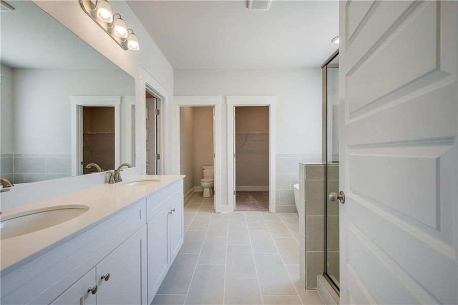 Furnished interior view inside a new home in , Senoia (Image 9).