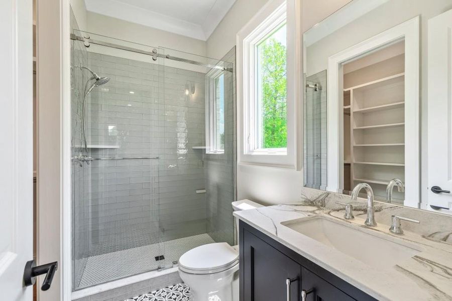 Furnished interior view inside a new home in , Newnan (Image 71).
