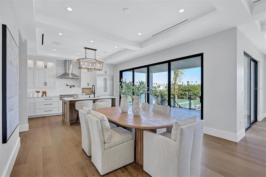 Furnished interior view inside a new home in , St. Pete Beach (Image 6). Furnished interior view inside a new home in , St. Pete Beach (Image 6).