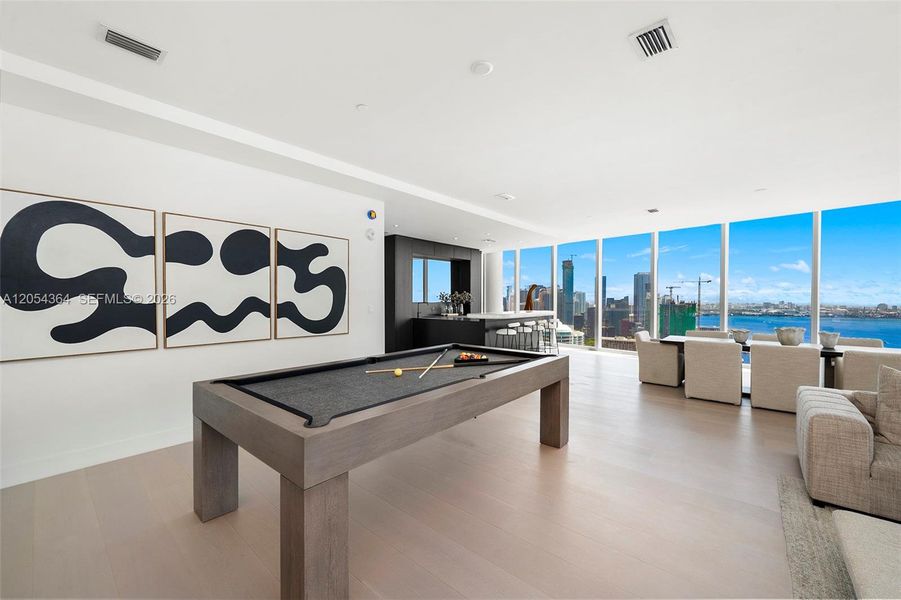 Furnished interior view inside a new home in , Miami (Image 7). Furnished interior view inside a new home in , Miami (Image 7).
