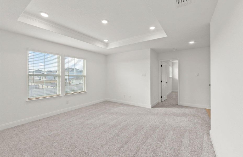 Spacious, unfurnished interior of a new home in Patterson Ranch, Georgetown (Image 15). Spacious, unfurnished interior of a new home in Patterson Ranch, Georgetown (Image 15).