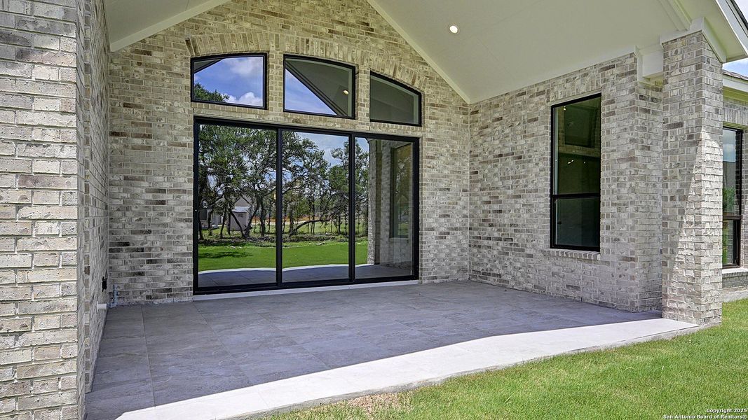 Exterior details and patio area of a home in Megan's Landing 1/2 Acre, Castroville (Image 24). Exterior details and patio area of a home in Megan's Landing 1/2 Acre, Castroville (Image 24).