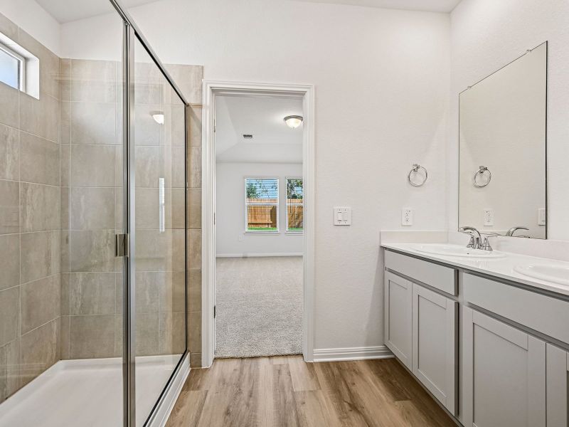 Furnished interior view inside a new home in Lexington Parke, Del Valle (Image 6). Furnished interior view inside a new home in Lexington Parke, Del Valle (Image 6).