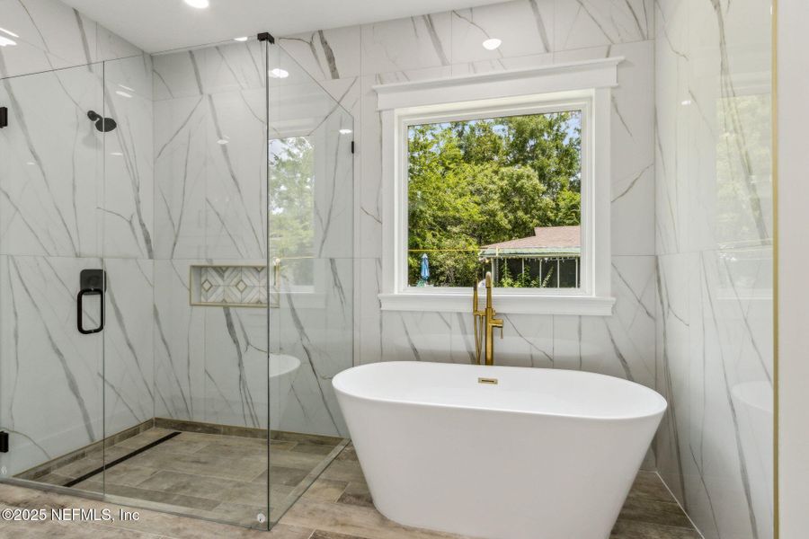 Furnished interior view inside a new home in , Fernandina Beach (Image 8).