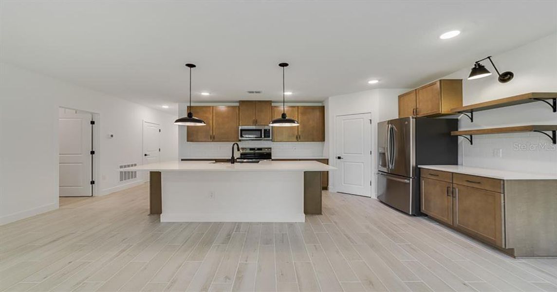Furnished interior view inside a new home in Aspire at Marion Oaks, Ocala (Image 4). Furnished interior view inside a new home in Aspire at Marion Oaks, Ocala (Image 4).