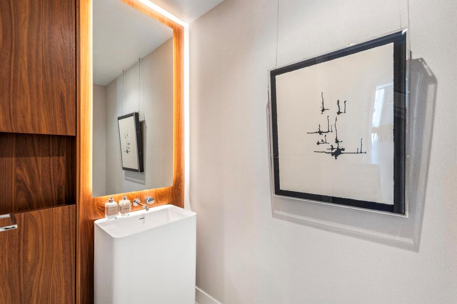 Furnished interior view inside a new home in Alina Residences, Boca Raton (Image 9).