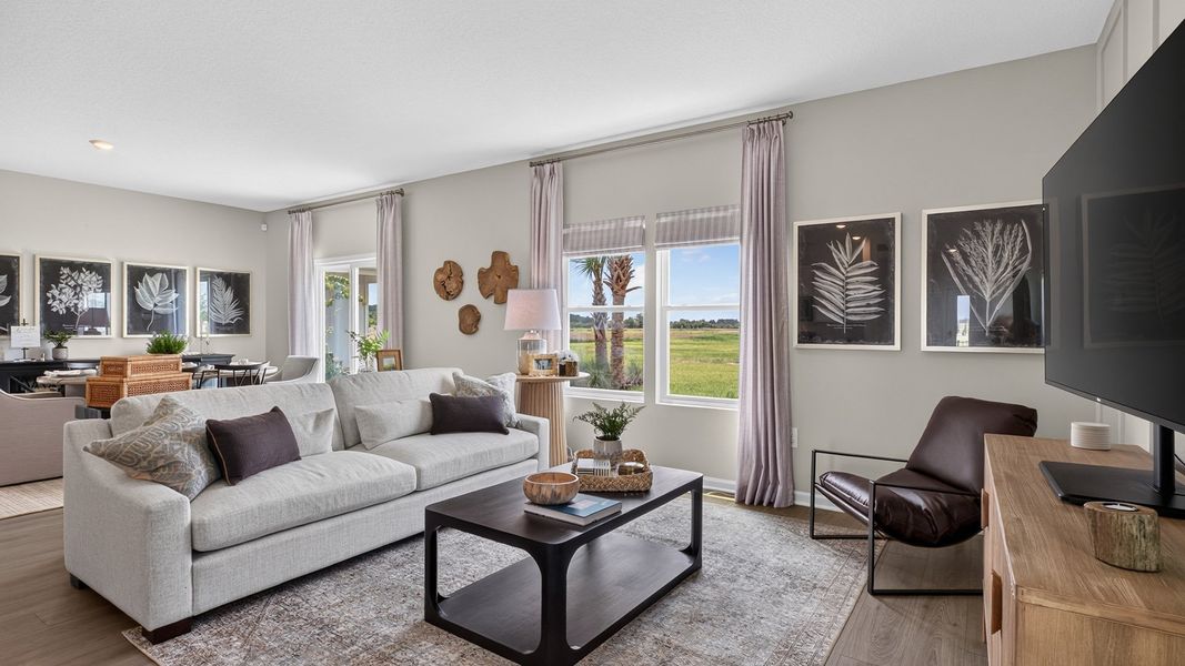 Furnished interior view inside a new home in Rookery, Green Cove Springs (Image 6).