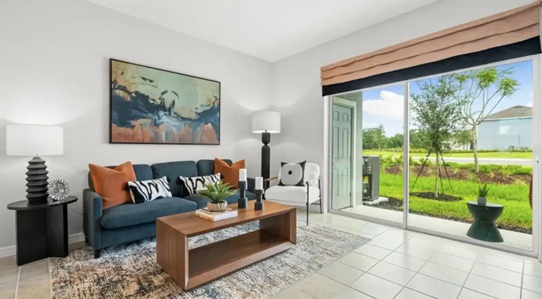 Furnished interior view inside a new home in The Townhomes at Westview, Kissimmee (Image 6).