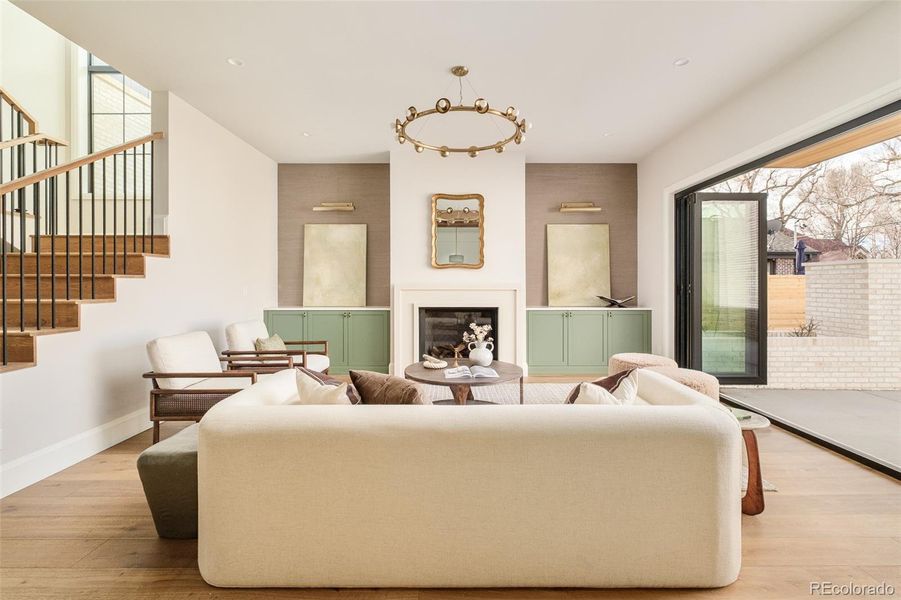 Furnished interior view inside a new home in , Denver (Image 11).