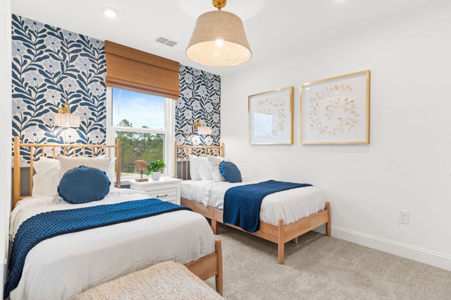 Furnished interior view inside a new home in Southport Meadows, Southport (Image 11). Furnished interior view inside a new home in Southport Meadows, Southport (Image 11).