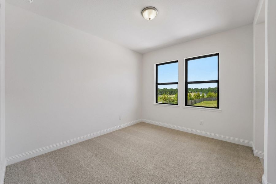 Spacious, unfurnished interior of a new home in Evergreen 70', Conroe (Image 41).