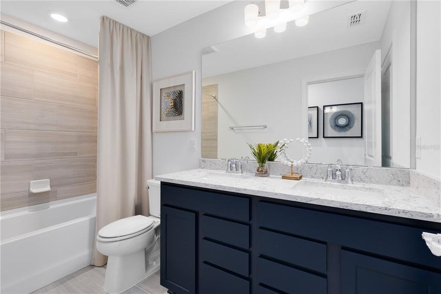 Furnished interior view inside a new home in The Cove at Nona Sound, Orlando (Image 32).