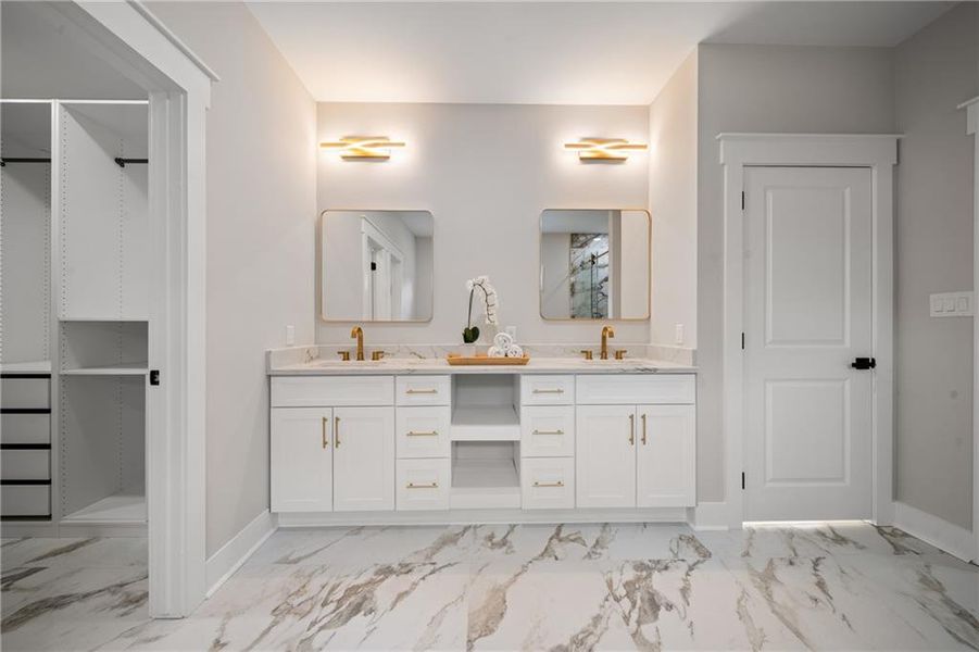 Furnished interior view inside a new home in , Acworth (Image 35).